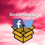 social-package includes facebook and twitter posts