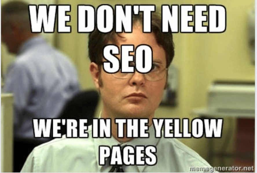 Dwight doesnt need SEO