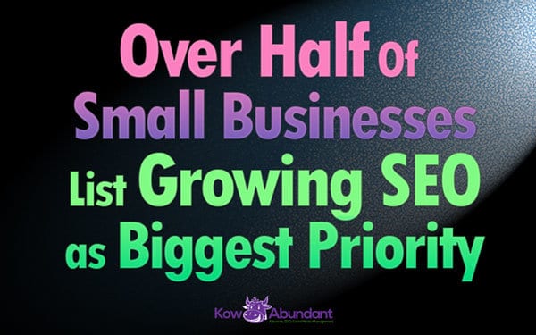 Small Business prioritize SEO