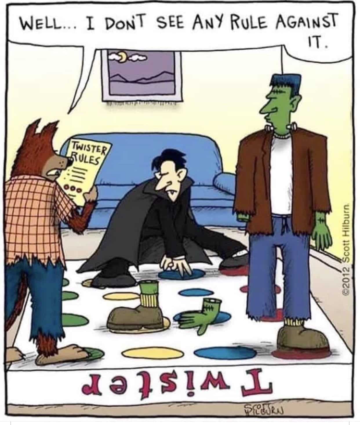 Twitter Halloween Comic