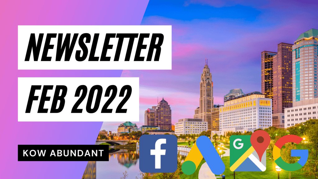 Feb 2022 Newsletter for small businesses
