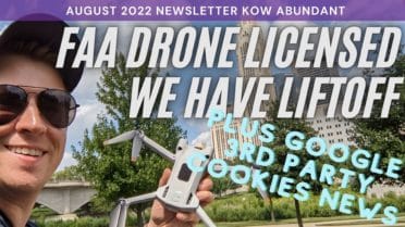 Kow Abundant is FAA drone licensed video company