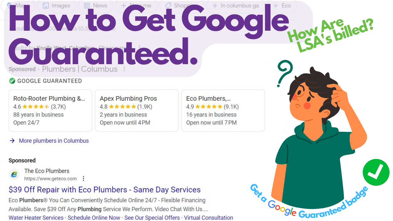 How to get Google Guaranteed. How much do Google Local Service Ads cost?